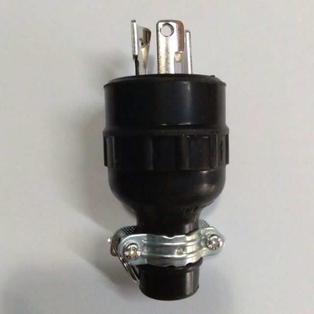 MKS Meikosha Power plug MH2589 ตัวผู้ 3ขา 15A 125V แบบเขี้ยวล็อค ของแท้