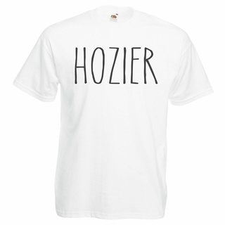 เสื้อยืด พิมพ์ลายโลโก้ Hozier อินดี้ แบบเข้ารูป แฟชั่นสําหรับผู้ชายS-5XL