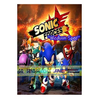 Sonic FORCES CD DVD เกมแล็ปท็อปเกมพีซี