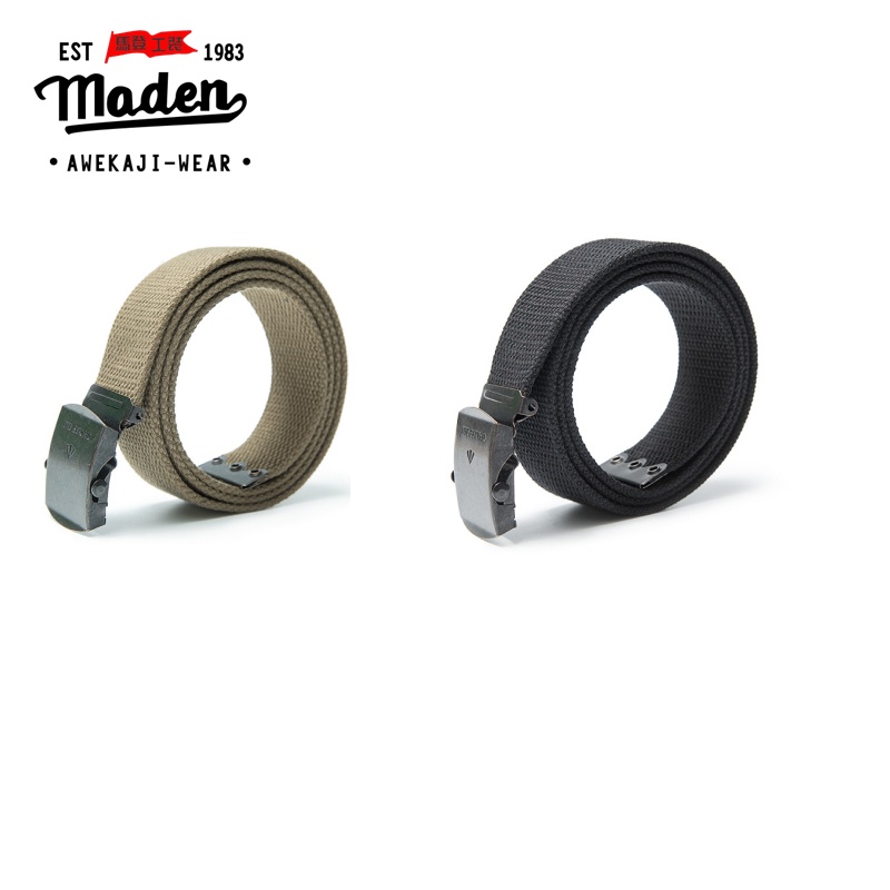 Retro เครื่องมือสไตล์ 2022 ใหม่ผู้ชายญี่ปุ่นไม่มีรูพรุนยืดหยุ่นถักเข็มขัดห่วงเดี่ยว Quick Take Off Tough Guy boy Casual กางเกงเข็มขัด