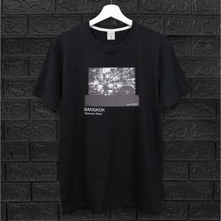 octo TOKYO/T-Shirt/Yaowarat Road(O058)/เสื้อผ้า/เสื้อผ้าผู้ชาย/เสื้อยืดคอกลม/เสื้อแขนสั่น/Cotton100%/ผ้าฝ้าย