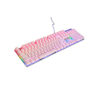 คีย์บอร์ดบลูสวิตช์กดเสียงดัง ราคาถูกที่สุด OKER K428 BLUESWITCH Keyboard Gaming