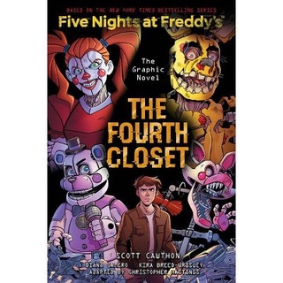 หนังสือการ์ตูน ภาพสี Five Nights at Freddys 3 : The Fourth Closet (Five Nights at Freddys) [Paperback] พร้อมส่ง