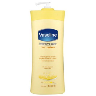 โลชั่น Vaseline Intensive Care Deep Restore 725 ml.ของแท้