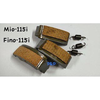 ผ้าครัชท์ทองแดง Mio-115i,Fino-115i พร้อมสปริง