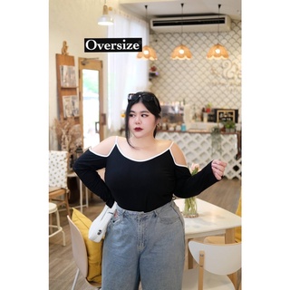 🔥Plussize🔥เสื้อคนอ้วน🔥 L40-46  XL46-50