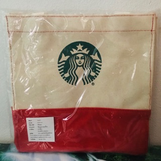 กระเป๋าผ้า starbucks ของแท้ 100%