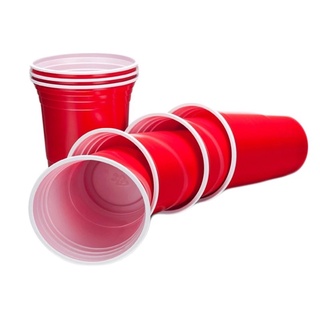 แก้วแดง red cup แพค 100 ใบ แก้วสำหรับปาร์ตี้