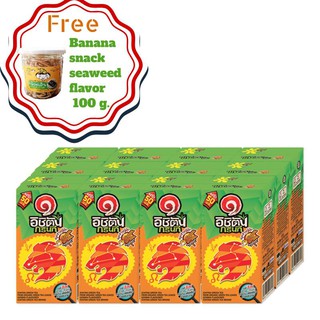 Ichitan GEERTEA GENMICHA 250/300 ml x12 bottle แถมฟรีBanana family Banana snack seaweed flavor 100 g.