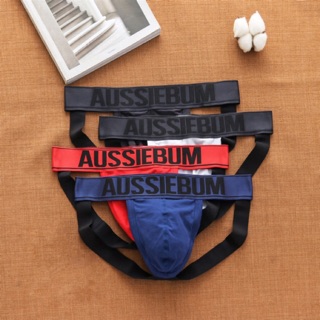 ❌ถูกมาก❌AUSSIEBUM กางเกงในชายทรง JOCKSTRAP