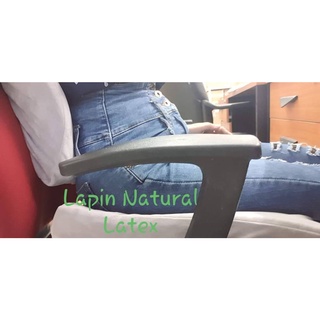 เบาะรองนั่งสี่เหลี่ยม Latex Seat Cushion 5 cm.สีเทาปัก Lapin Limited Edition