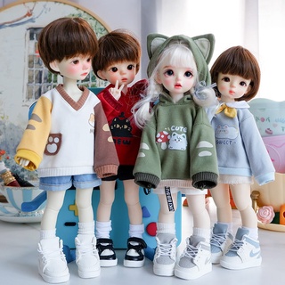 【BJD Doll Clothing】ชุดเสื้อกันหนาว 1/6 BJD 1/6 yosd 30 ซม. DC6044 สําหรับตุ๊กตา