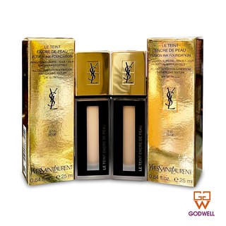 Yves Saint Laurent - YSL Le Teint Encre De Peau Fusion Ink Foundation SPF18 25ml (B10/B20) - Ship From Hong Kong