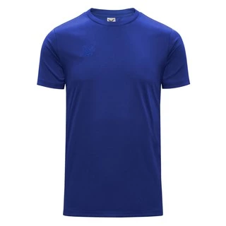 [S-2XL] FBT เสื้อฟุตบอล เสื้อผู้ชาย ใส่เล่นกีฬา ออกกำลังกาย คอกลม ฟิสเนต สีพื้น รหัส 12273