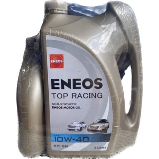 น้ำมันเครื่อง ENEOS Top Racing 10W-40 4ลิตร + แถม 1ลิตร!!!