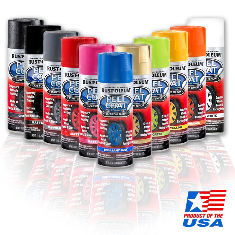 Rust-Oleum Peel Coat - สีพ่นล้อ ลอกได้