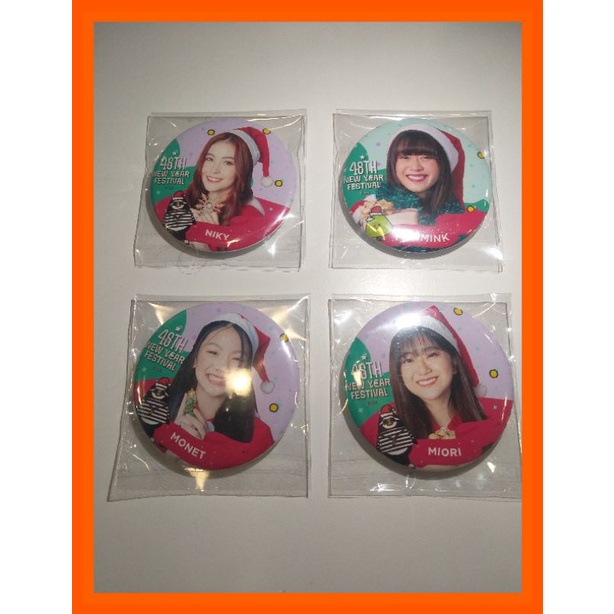 🍎🍏BNK48&CGM48 เข็มกลัด48TH New Year Festival🍏🍎