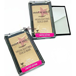 เฉดดิ้ง ไฮไลท์ รุ่นลิมิเต็ด 🇺🇸  wet and wild  highlighting Gold Bar