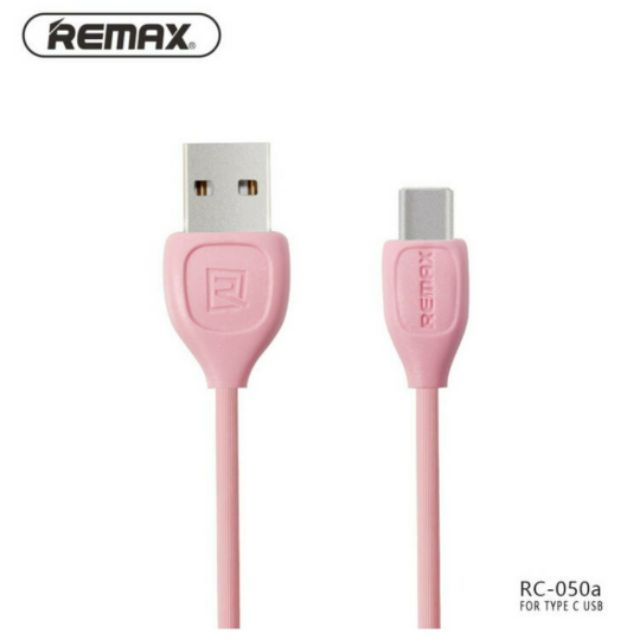 [ของแท้] สายชาร์จ Ramax LESU RC-050a Type-C USB Cable pink