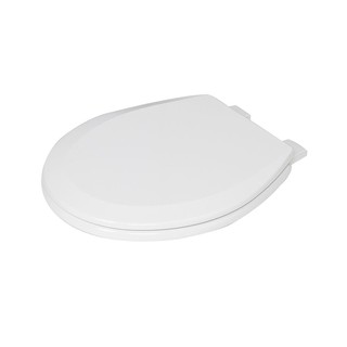 ฝารองนั่งพลาสติก BM-500PROAR สีขาวPLASTIC TOILET SEAT BM-500PROAR WHITE