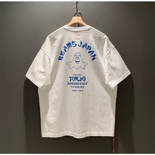 เสื้อยืดแขนสั้น พิมพ์ลายการ์ตูน FUJI Mount FUJI ทรงหลวม สไตล์ญี่ปุ่น สําหรับผู้ชาย และผู้หญิง