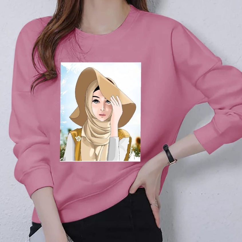 FASHION COOLS - LATEST LONG-SLEEVED LULU GIRL HIJAB TOP
