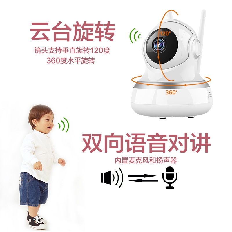 Ready Stock1080P 4K Home Security HD IP Camera Wireless Smart WiFi ...