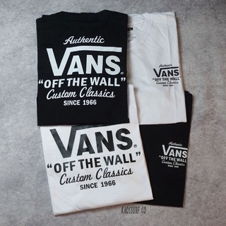 T-shirt  Vans OFF THE WALL - เสื้อลําลอง สําหรับผู้ชาย และผู้หญิง แขนสั้น พิมพ์ลายสเก็ตบอร์ดS-5XL