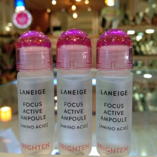 Laneige Focus Active Ampoule (amino acid) BRIGHTEN 7ml ของแท้ 100%