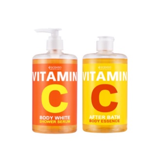 SCENTIO VITAMIN C AFTER BATH BODY ESSENCE &amp; SHOWER SERUM