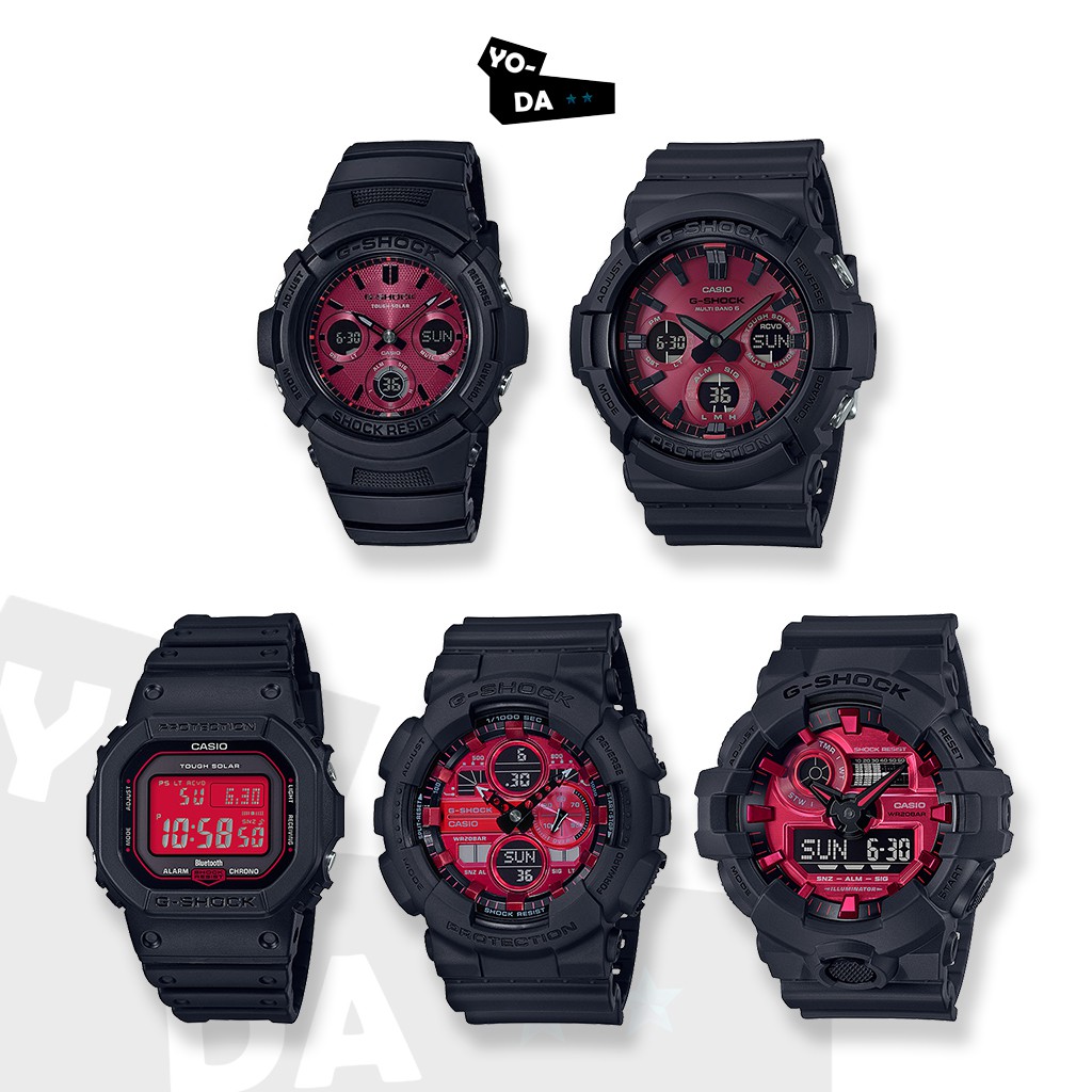 นาฬิกาข้อมือ Casio G-Shock รุ่น AWR-M100SAR-1,GAS-100AR-1,GW-B5600AR-1,GA-140AR-1,GA-700AR-1 'สินค้ารับประกัน CMG 1 ปี'