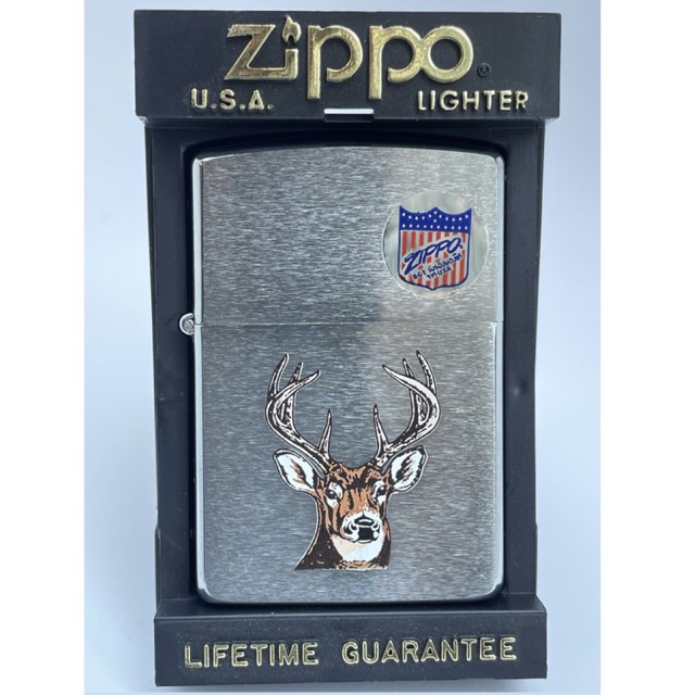 ZIPPO(รับประกันแท้100%) ปี1991 ลายสัตว์