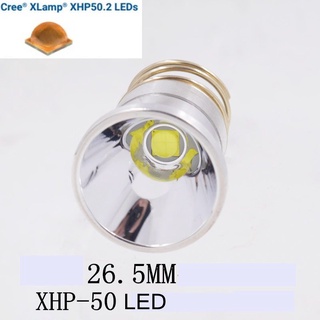 ฐานไฟฉาย 26.5 มม. XHP50.2 M5 M6 6P 9P WF-501B WF-502B 3V DIY อุปกรณ์เสริม