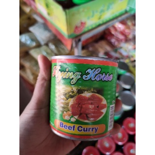 เนื้อวัวกระป๋อง เนื้อไก่กระป๋อง เนื้อหมูกระป๋อง ตราม้าบิน Canned Meat  เนื้อกระป๋อง Beef Curry อาหารพม่า Burmese food