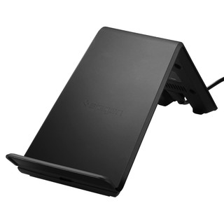 SPIGEN แท่นชาร์จไร้สาย F303W Wireless Fast Charger : Black