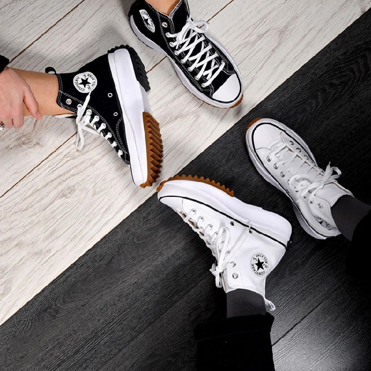 [ลด30% เก็บโค้ด 11XTRA30] Converse Collection รองเท้าผ้าใบ รองเท้าลำลอง UX Run Star Hike HI 166799CHOWW / 166800CHOBK
