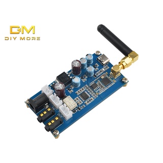 Diymore บอร์ดถอดรหัสบลูทูธ 5.0 lossless PCM5102 บอร์ดรับสัญญาณ เครื่องขยายเสียง DIY ไม่มีเสียงรบกวน