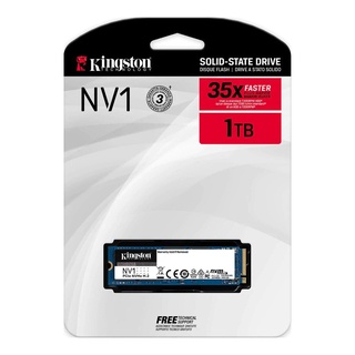 KINGSTON 1 TB SSD M.2 PCIe Gen3 NV1 รุ่น SNVS/1000G NVMe SSD For Laptop