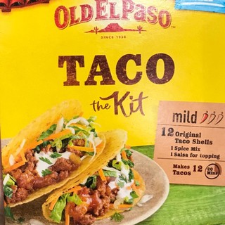 ✨นาทีทอง✨ Oldelpaso Taco The Kit 290g.แผ่นแป้งข้าวโพดอบกรอบพร้อมซอสทาโก้และเครื่งปรุงรส คุณภาพระดับพรีเมี่ยม