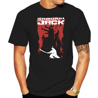 เสื้อยืด พิมพ์ลาย Samurai Jack and Aku Sides สําหรับผู้ชายS-5XL