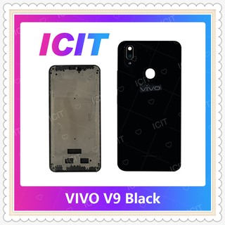 Body VIVO V9 อะไหล่บอดี้ เคสกลางพร้อมฝาหลัง Body อะไหล่มือถือ คุณภาพดี ICIT-Display