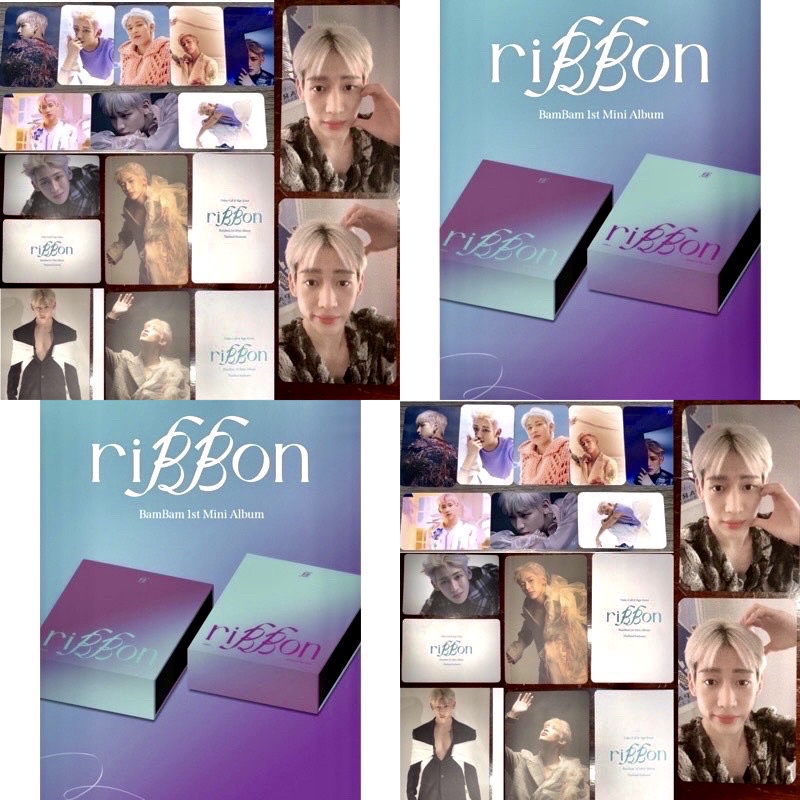 🔥พร้อมส่ง🔥 บั้มเต็มไม่แกะ + การ์ดพิเศษ BAMBAM - 1st Mini Album 🎀 [riBBon] (Pandora Ver./ riBBon Ver.) 💯