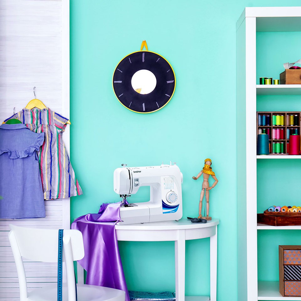 BROTHER Sewing Machine GS2700 จักรเย็บผ้า สนเข็มอัตโนมัติ เย็บผ้าได้