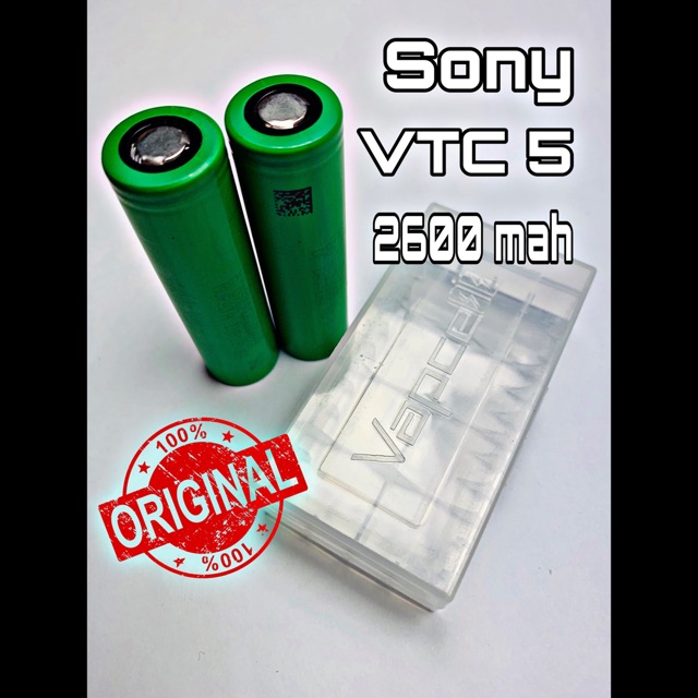 (แท้100%) ถ่านชาร์จ Sony Vtc 5 18650