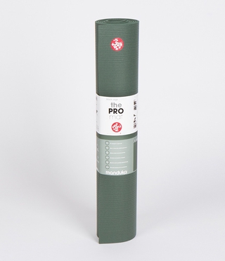 Manduka เสื่อโยคะ Manduka รุ่น PRO® Yoga Mat 6mm (Long) ยาวพิเศษ - Black Sage (85")