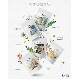 Krin Relaxing Scented Bag Amethyst. (ถุงหอมปรับอากาศ กลิ่น อเมทิสต์)