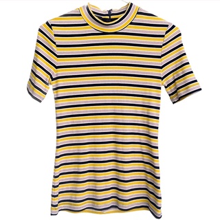 Jaspal เสื้อยืด ลายทาง กลิตเตอร์