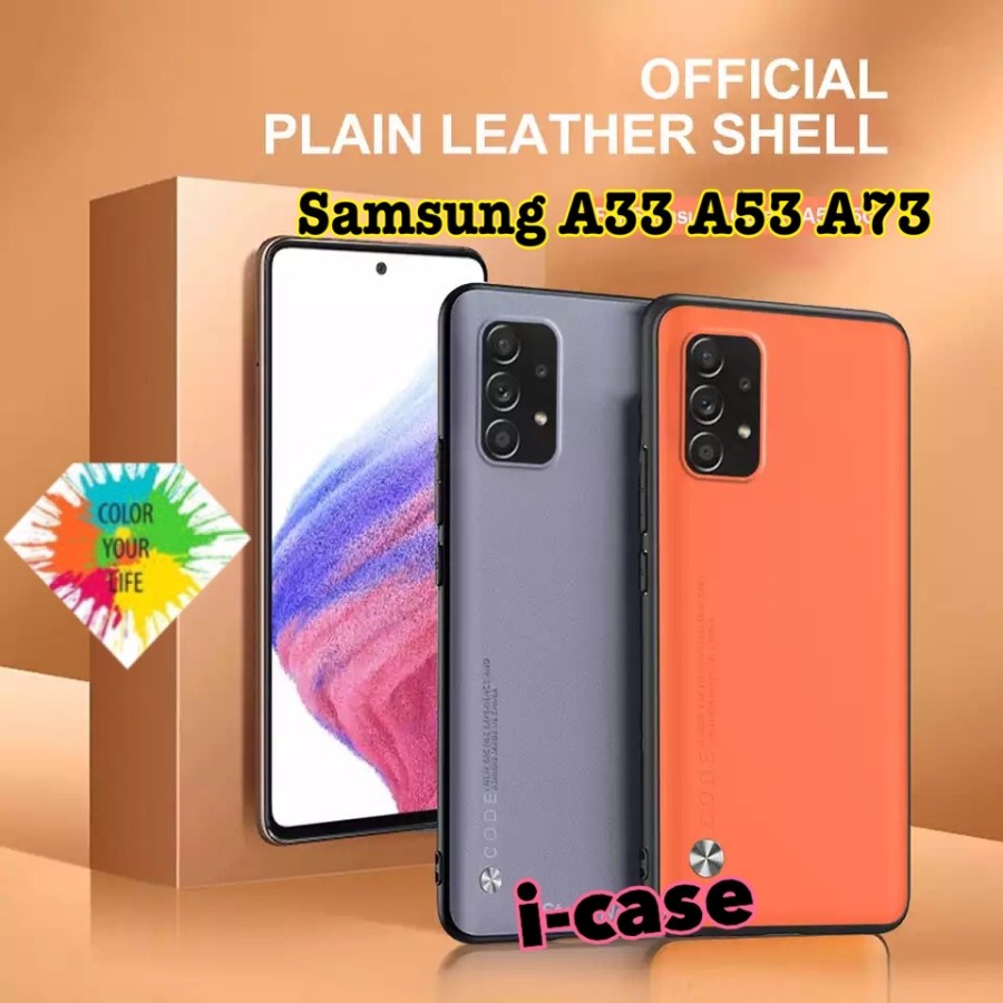 Samsung A33/A53/A73 5G soft CASE CODE Official Change Your Color ORI