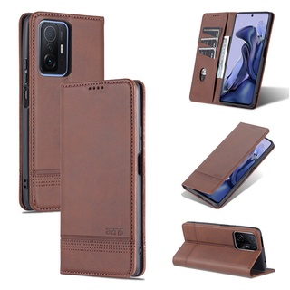 เคสแม่เหล็กสําหรับ Xiaomi 11T Pro Mi 11T กระเป๋าสตางค์พร้อมกระเป๋า