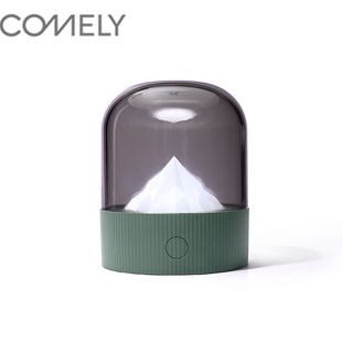 COMELY สร้างสรรค์ย้อนยุคห้องนอนไฟกลางคืนห้องนอนข้างเตียงไฟ LED ชาร์จบาร์บรรยากาศหายใจไฟกลางคืน ไฟหลากสี แสงหายใจ นอนกับเวลาไฟกลางคืน สวิตซ์ไฟขาว/เหลือง